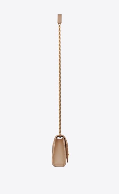 ENVELOPE SMALL IN QUILTED GRAIN DE POUDRE EMBOSSED LEATHER