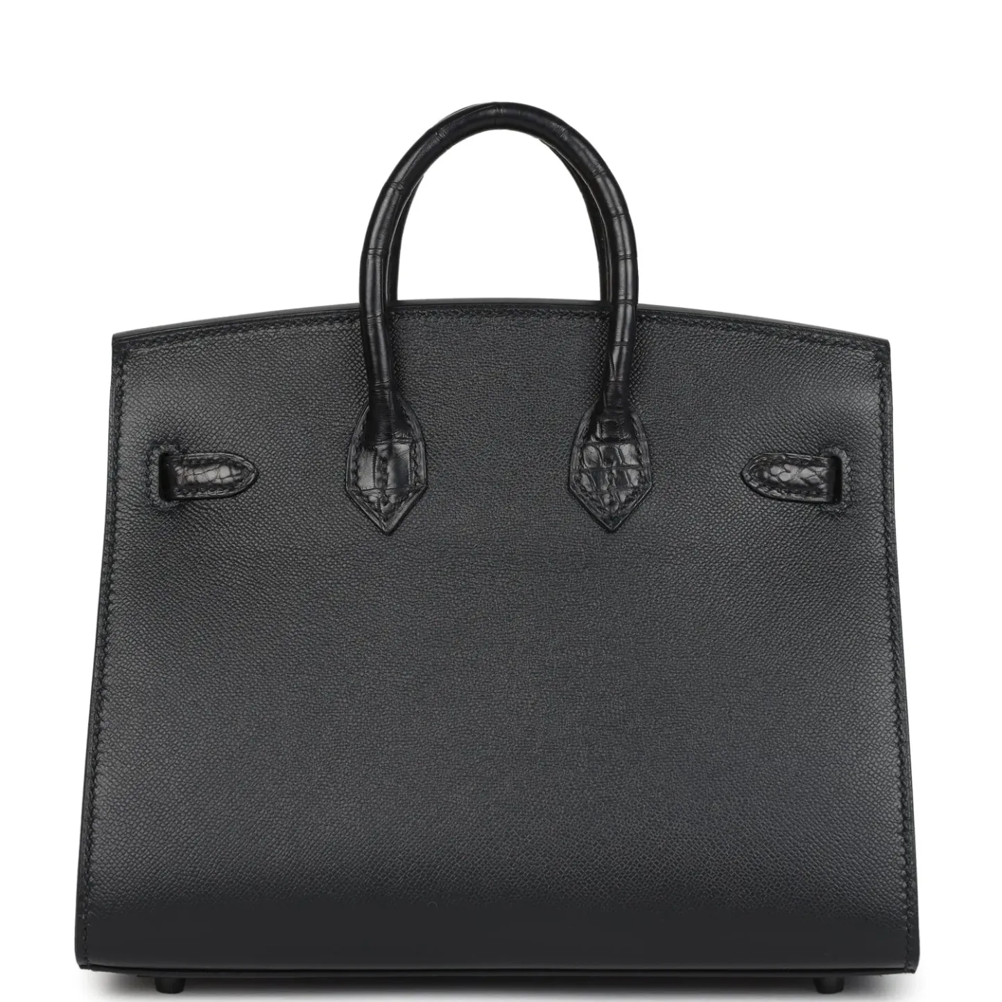 Herthtmes Midnight Faubourg Birkin Sellier 20 So Black Matte Alligator