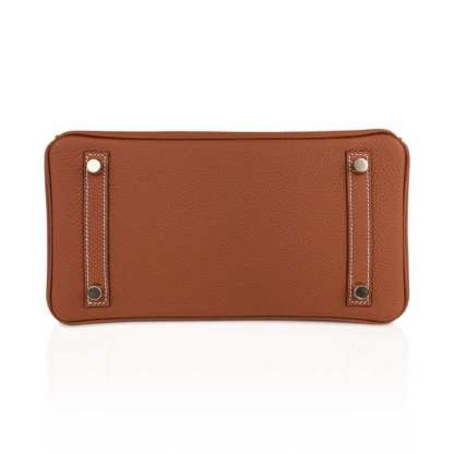 Birkin 25 Bag Gold Togo Leather Gold Hardware