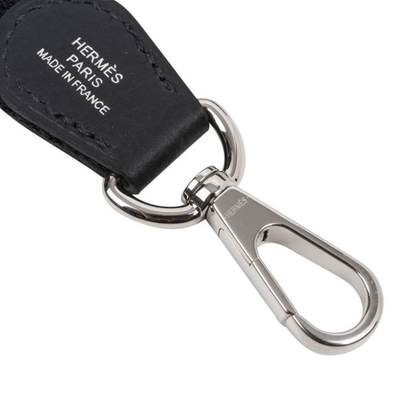 Mini Evelyne TPM Bag Black Clemence Leather with Palladium Hardware