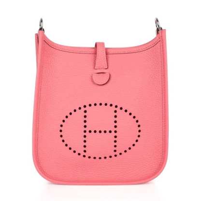 Evelyne TPM Bag Rose Azalee Crossbody Clemence Palladium NWT