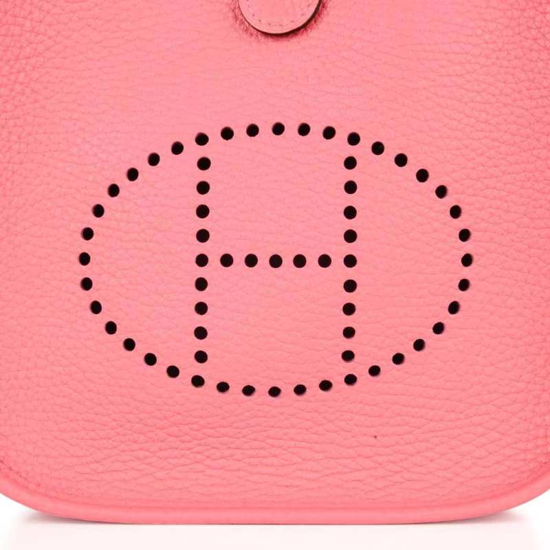 Evelyne TPM Bag Rose Azalee Crossbody Clemence Palladium NWT