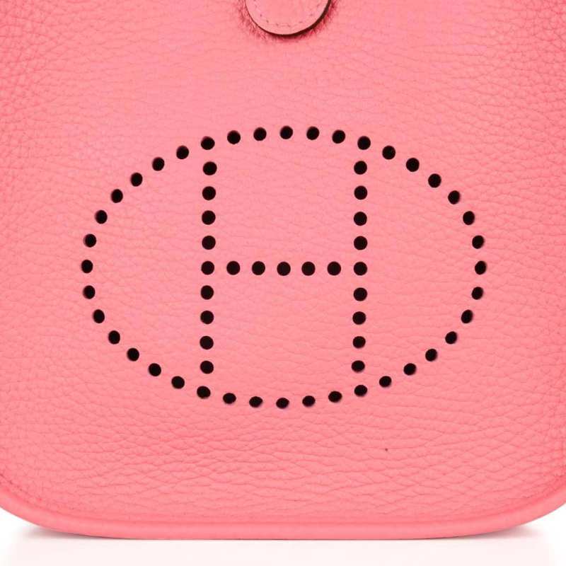 Evelyne TPM Bag Rose Azalee Crossbody Clemence Palladium NWT