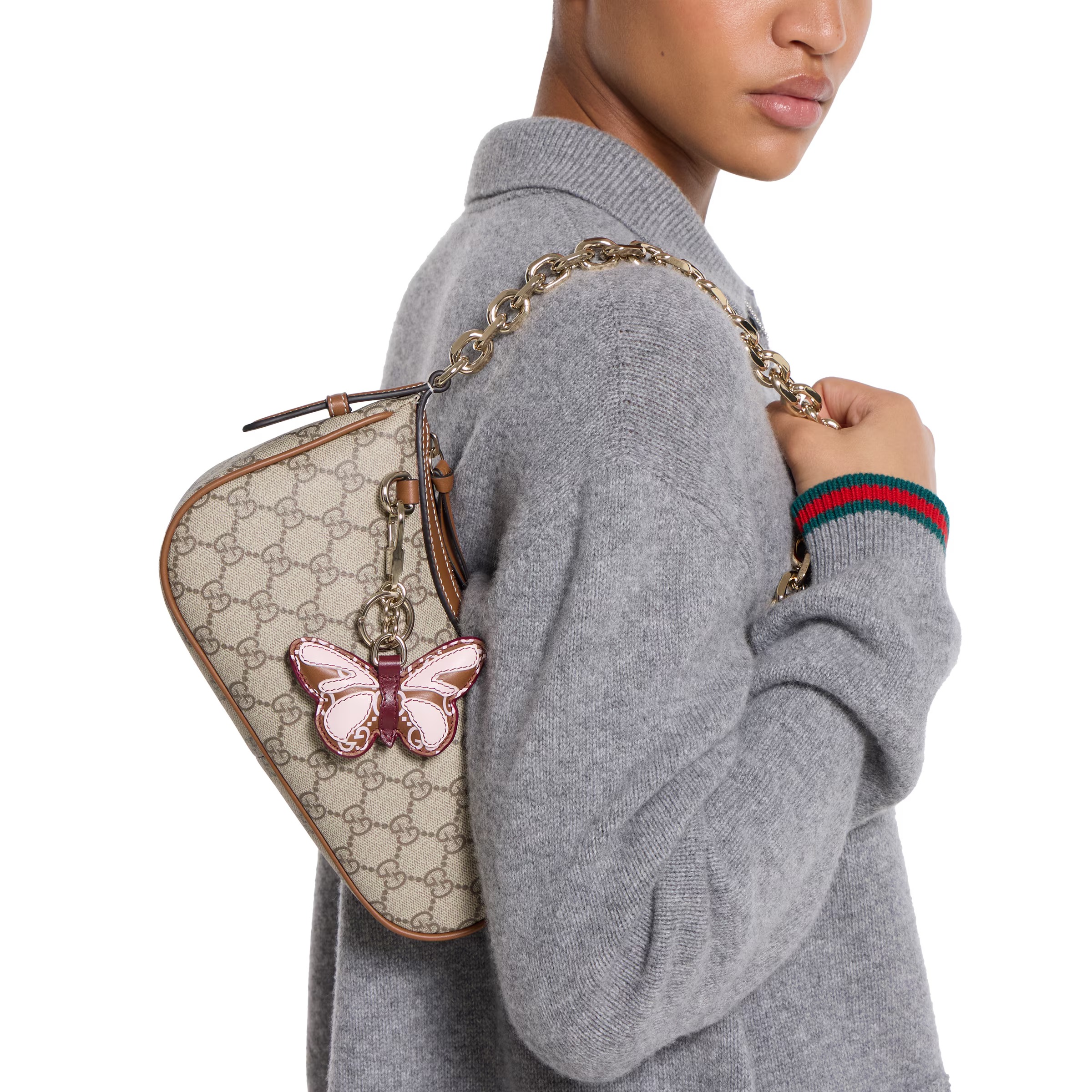 GG Emblem small shoulder bag