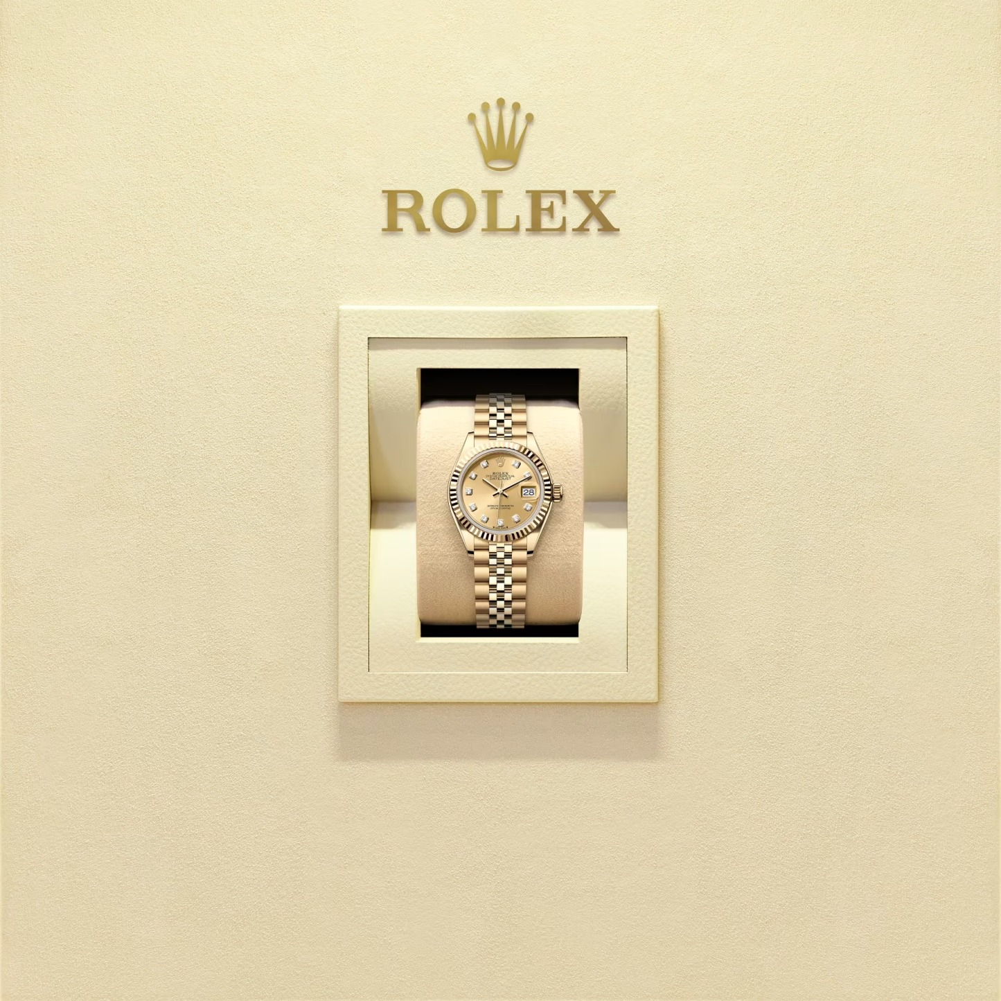 Lady-Datejust Oyster, 28 mm