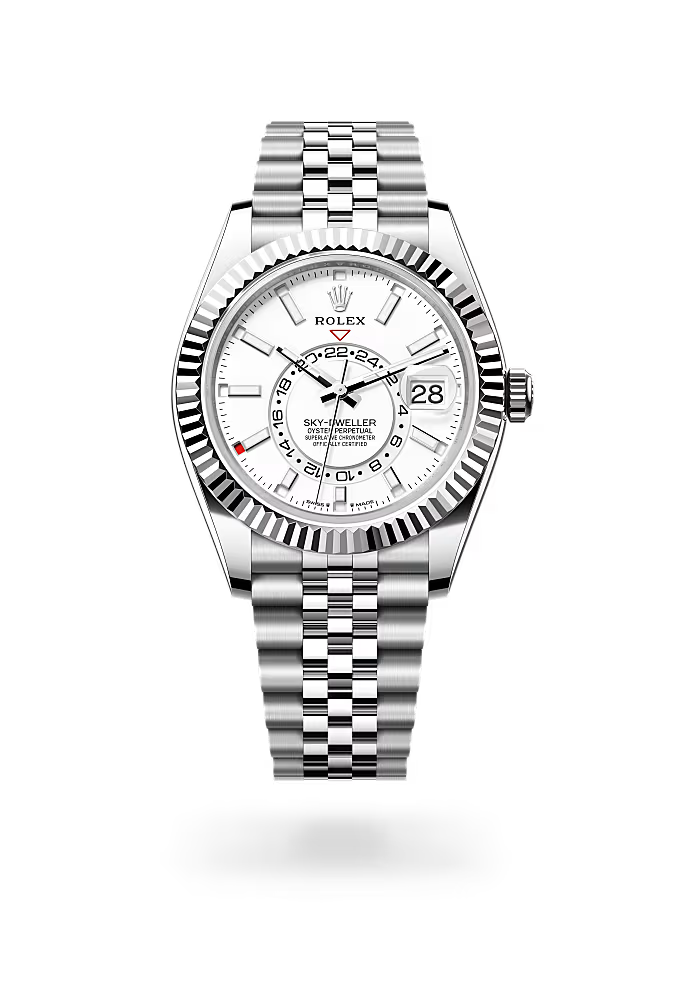 Sky-Dweller Oyster, 42 mm, Oystersteel and white gold  Reference 336934