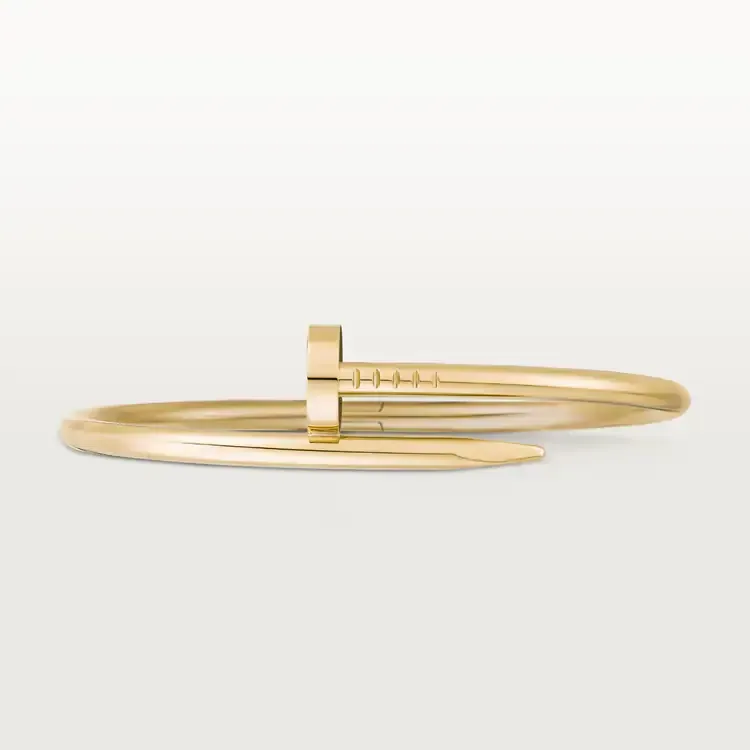 4‑Piece Cartier Stack –Panthère, Yellow Gold, Diamonds
