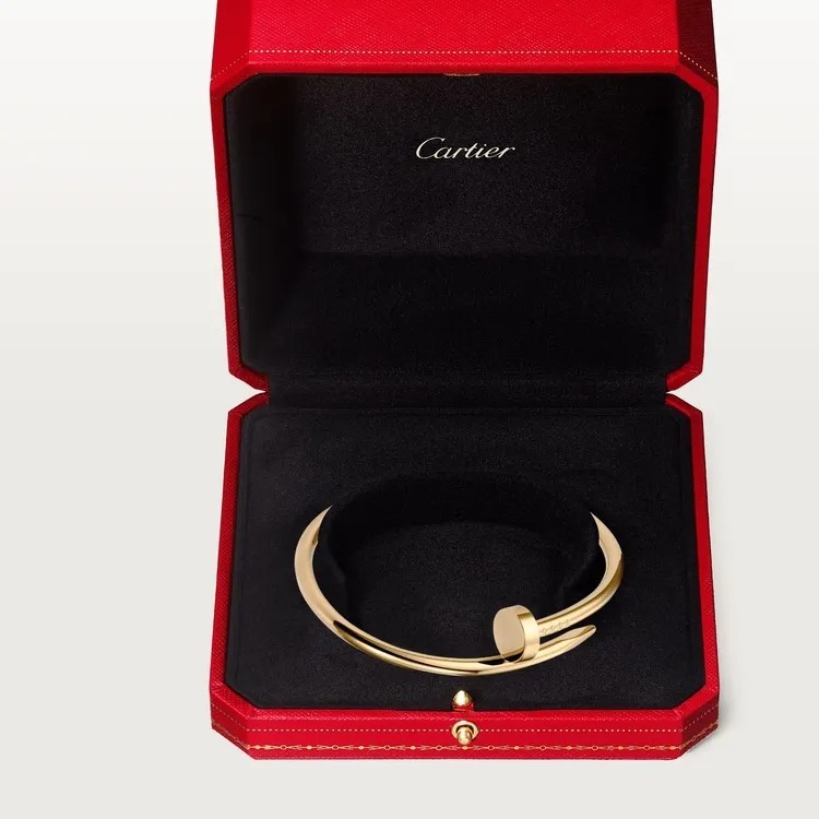 4‑Piece Cartier Stack –Panthère, Yellow Gold, Diamonds