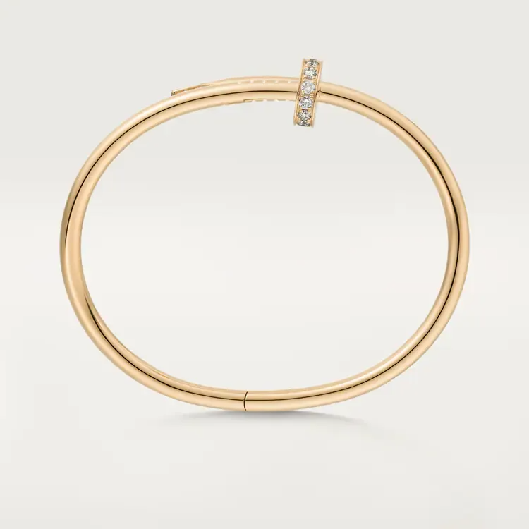 LOVE BRACELET, CLASSIC MODEL, PAVED & JUSTE UN CLOU BRACELET, CLASSIC MODEL, DIAMONDS