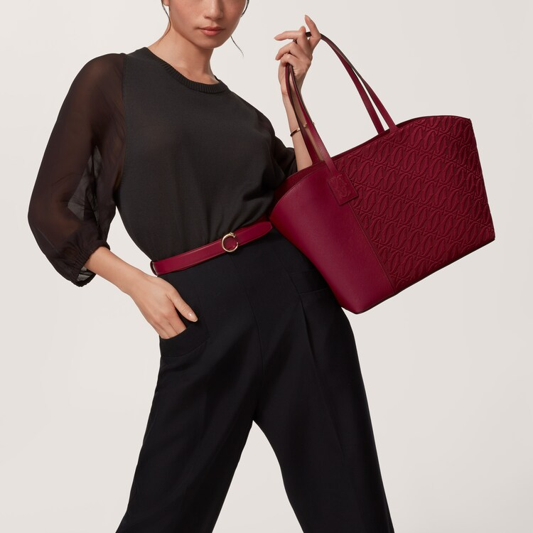 Tote bag, C de Cartier