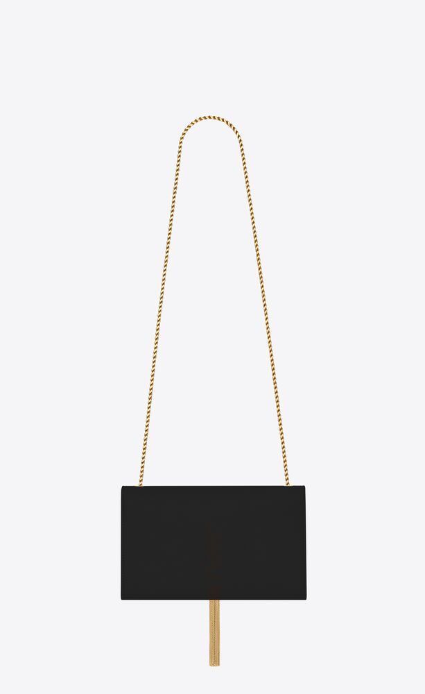 KATE MEDIUM TASSEL IN GRAIN DE POUDRE EMBOSSED LEATHER