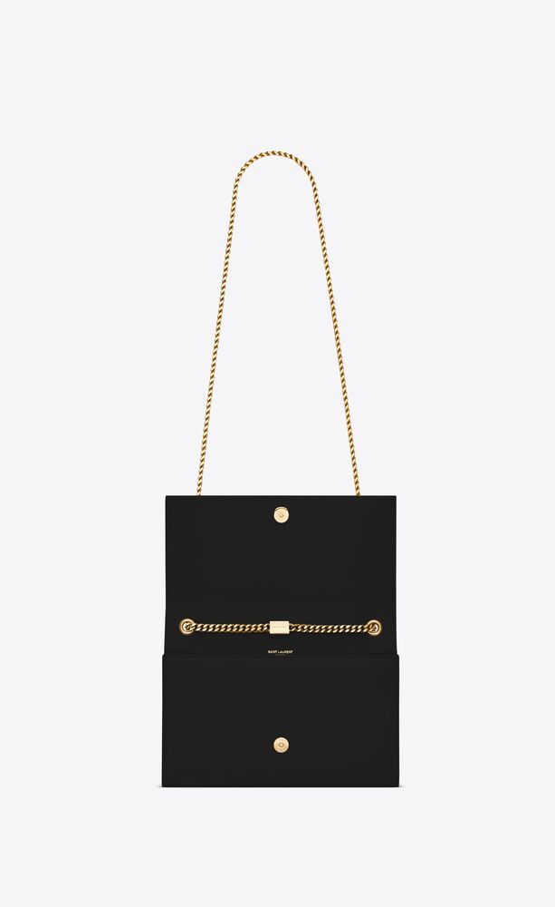 KATE MEDIUM TASSEL IN GRAIN DE POUDRE EMBOSSED LEATHER