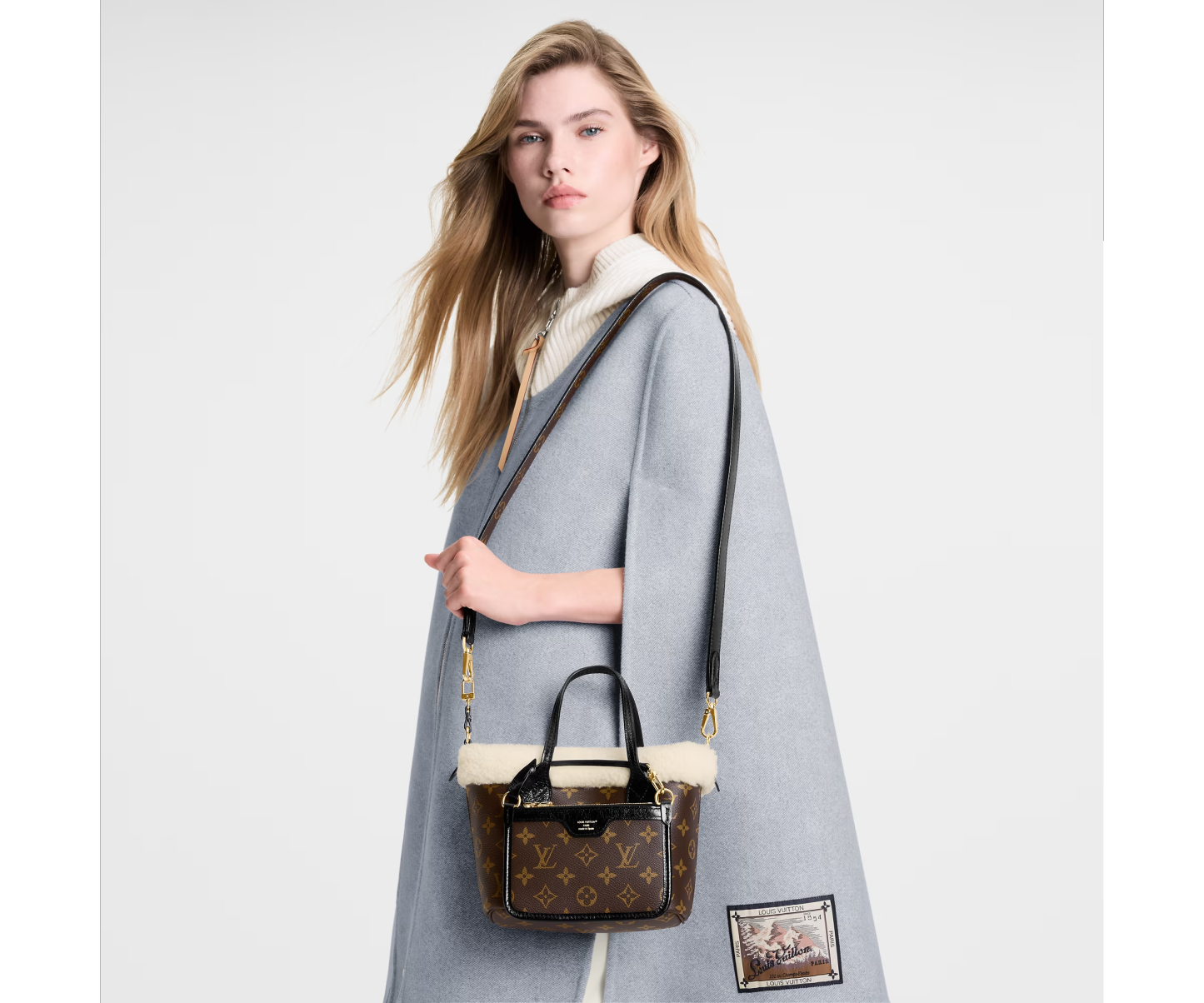 LOUIS VUITTON Neverfull Bandoulière Inside Out BB M26315