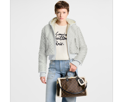 LOUIS VUITTON Speedy Soft 30 Teddy M26326