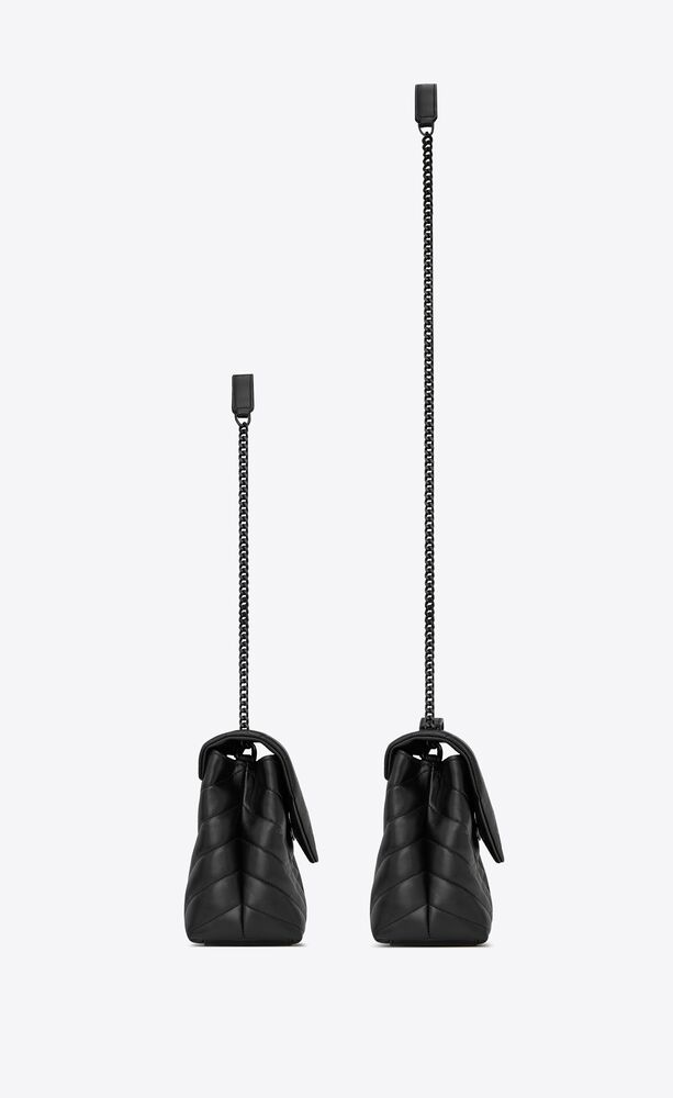 LOULOU SMALL IN QUILTED LEATHER