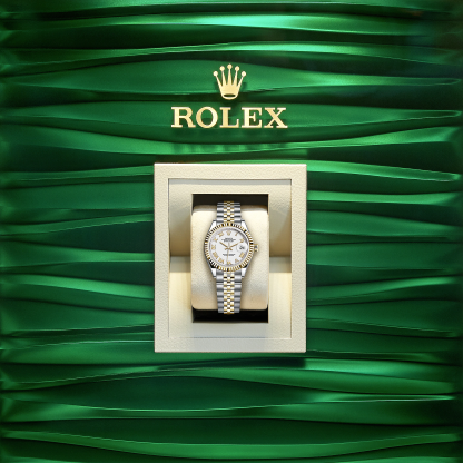 Lady-Datejust 28, Oystersteel and 18k Yellow Gold, Ref# 279173-0023