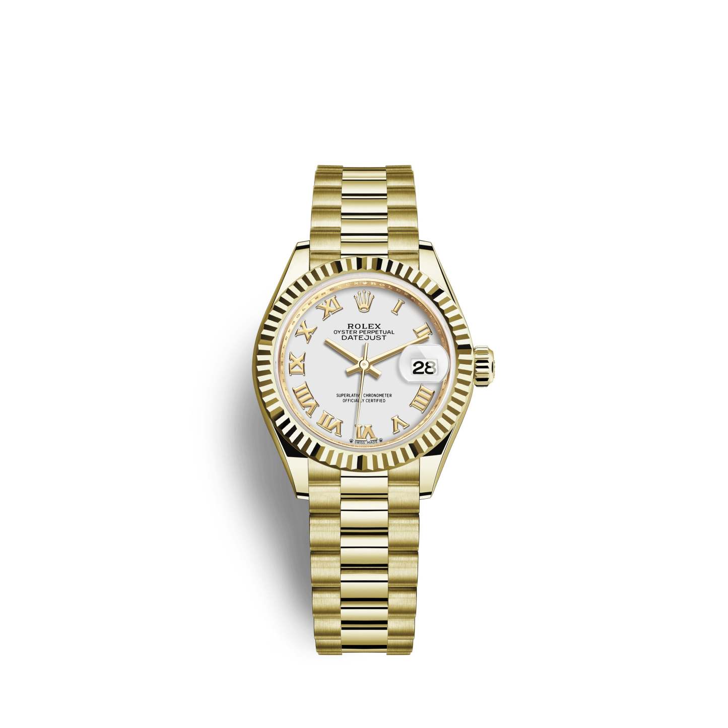 Lady-Datejust 28, 18k Yellow Gold, Ref# 279178-0029