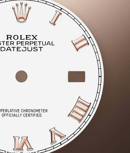 Datejust 36 Oystersteel and Everose gold Ref# 126281RBR-0004