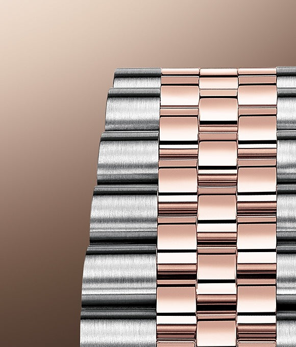 Datejust 36 Oystersteel and Everose gold Ref# 126281RBR-0015