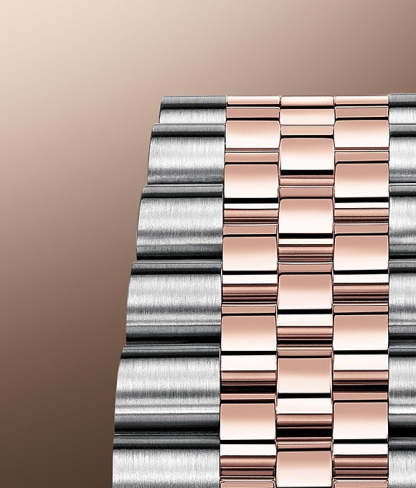 Datejust 36 Oystersteel and Everose gold Ref# 126281RBR-0015