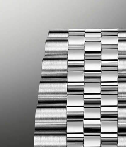 Datejust 36 Oystersteel and white gold Ref# 126284RBR-0005