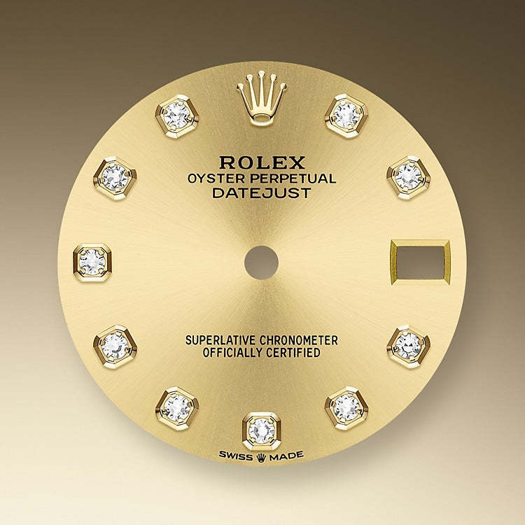 Datejust 31, 18kt Yellow Gold, Ref# 278288RBR-0005