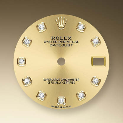 Datejust 31, 18kt Yellow Gold, Ref# 278288RBR-0005