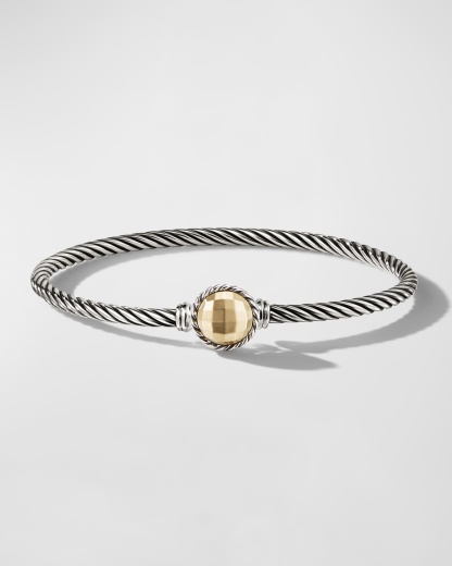 David Yurman Chatelaine Bracelet with 18K Gold