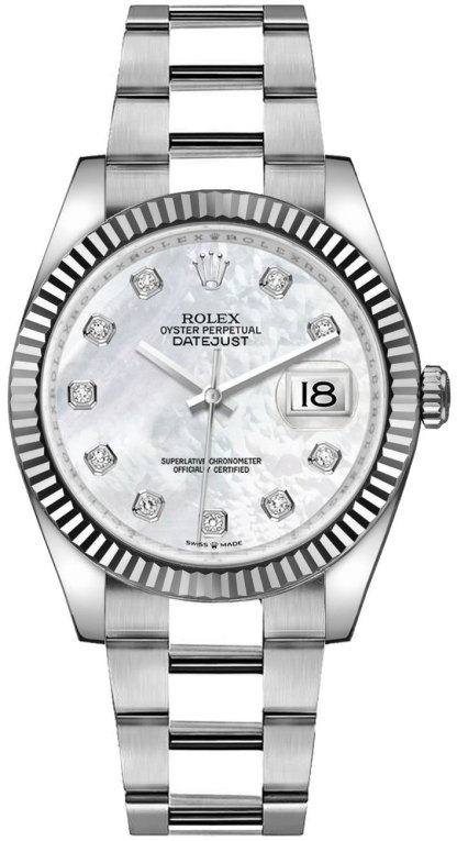 Datejust 36 Diamonds Automatic Unisex Watch 126234-0020