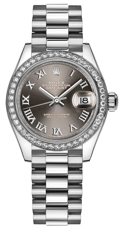 Lady-Datejust 28 Platinum Women's Watch 279136RBR-0010