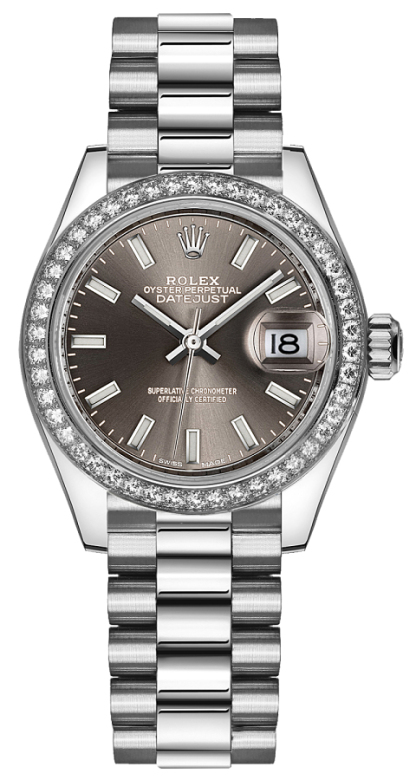 Lady-Datejust 28 Platinum Watch 279136RBR-0009