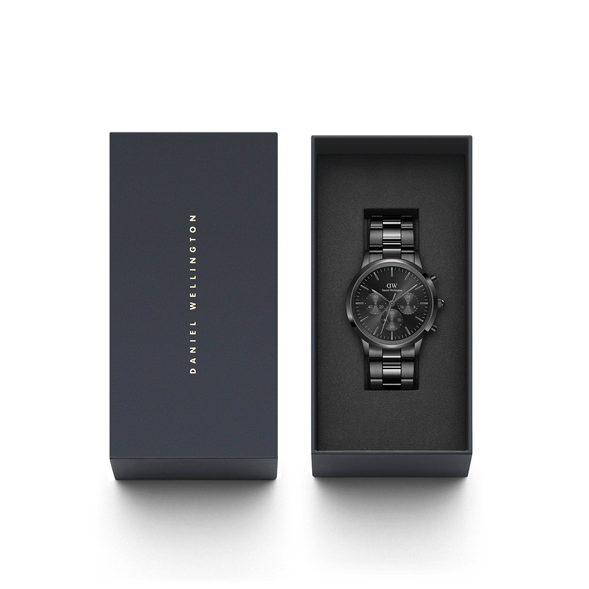 Iconic Chronograph Link Onyx B