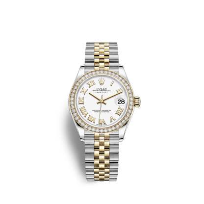 Lady-Datejust 28, Oystersteel and 18k Yellow Gold, Ref# 279383RBR-0023