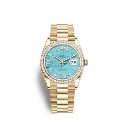 Day-Date 36 Yellow gold Ref# 128348RBR-0037