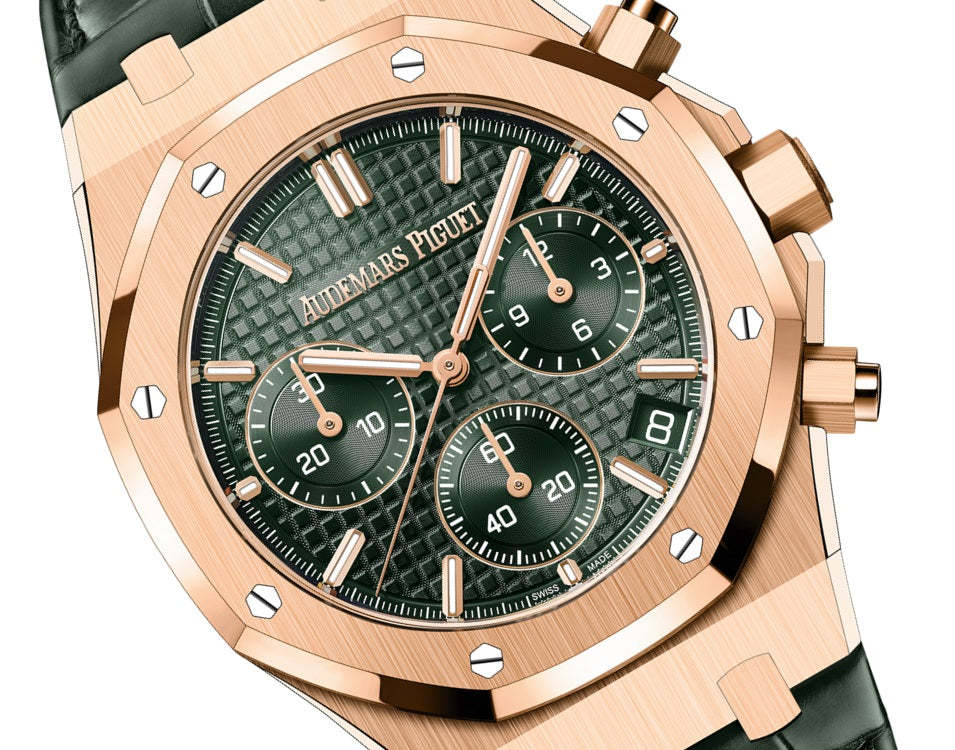 Royal Oak SELFWINDING CHRONOGRAPH "50TH ANNIVERSARY" Ref# 26240OR.OO.D404CR.01