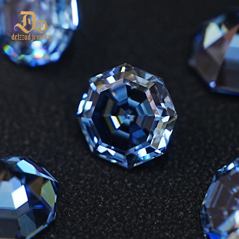 7MM 2 Carat Vivid Blue Vvs Sapphire Loose Diamond Synthetic Moissanite Price