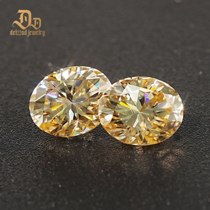 High Quality Synthetic Diamond Gemstone Loose Ice Cut Moissanite for Jewelry Making Raw Fancy Moissanite