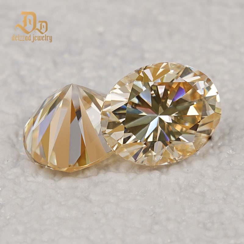 High Quality Synthetic Diamond Gemstone Loose Ice Cut Moissanite for Jewelry Making Raw Fancy Moissanite