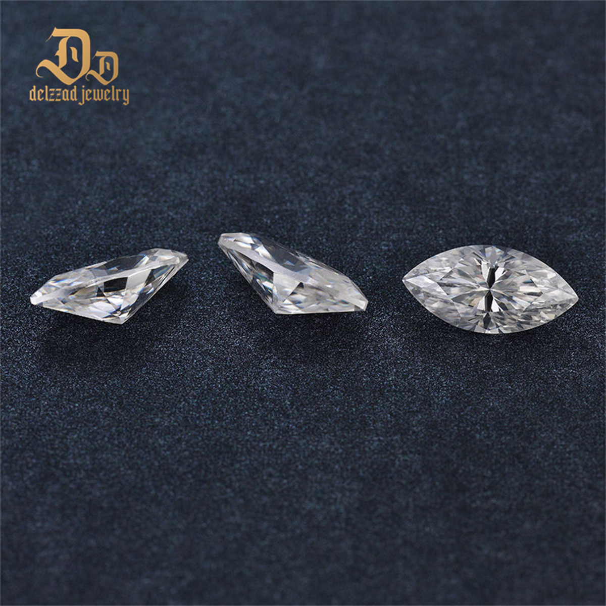 10x5mm 1 to 7 Carat Super Premium 7A Grade DEF Marquise Cut Moissanite Loose Stones Wholesale Price
