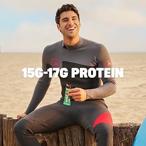 15-17g Protein in each Built Puff Protein bar