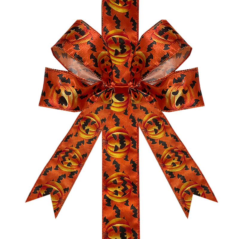Light Up Halloween LED Bow Decoration	
