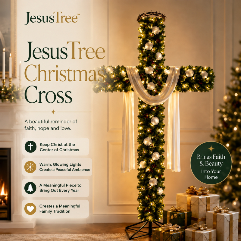 Jesus Tree  Christmas Cross