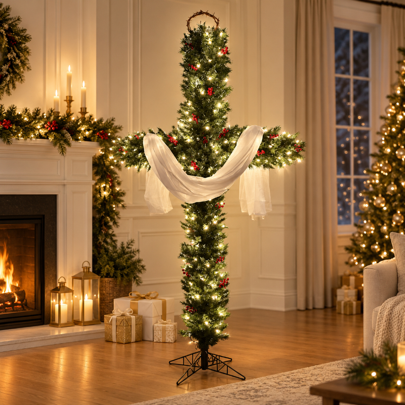 Jesus Tree  Christmas Cross