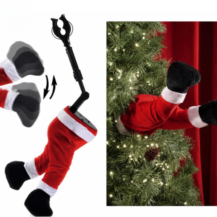 🎁 Merry Legs Christmas Tree Decor ✨