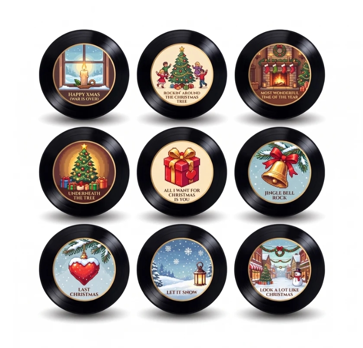 🎄Christmas Vinyl Frame 🎅