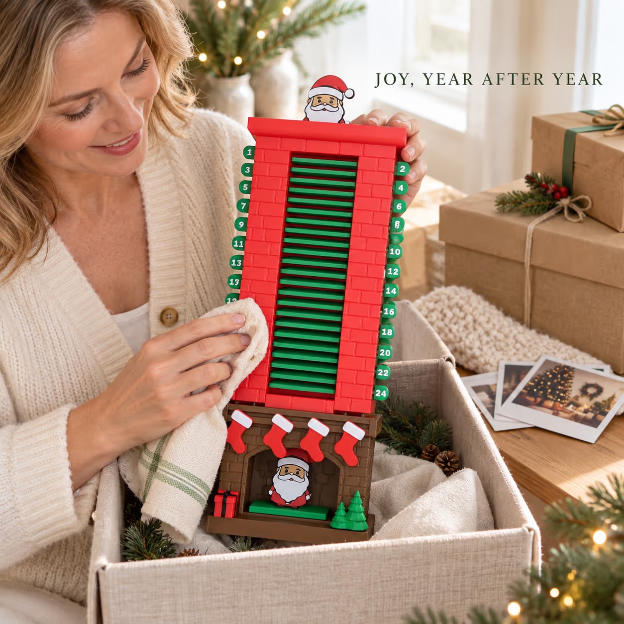 🎅 Santa Chimney Advent Calendar