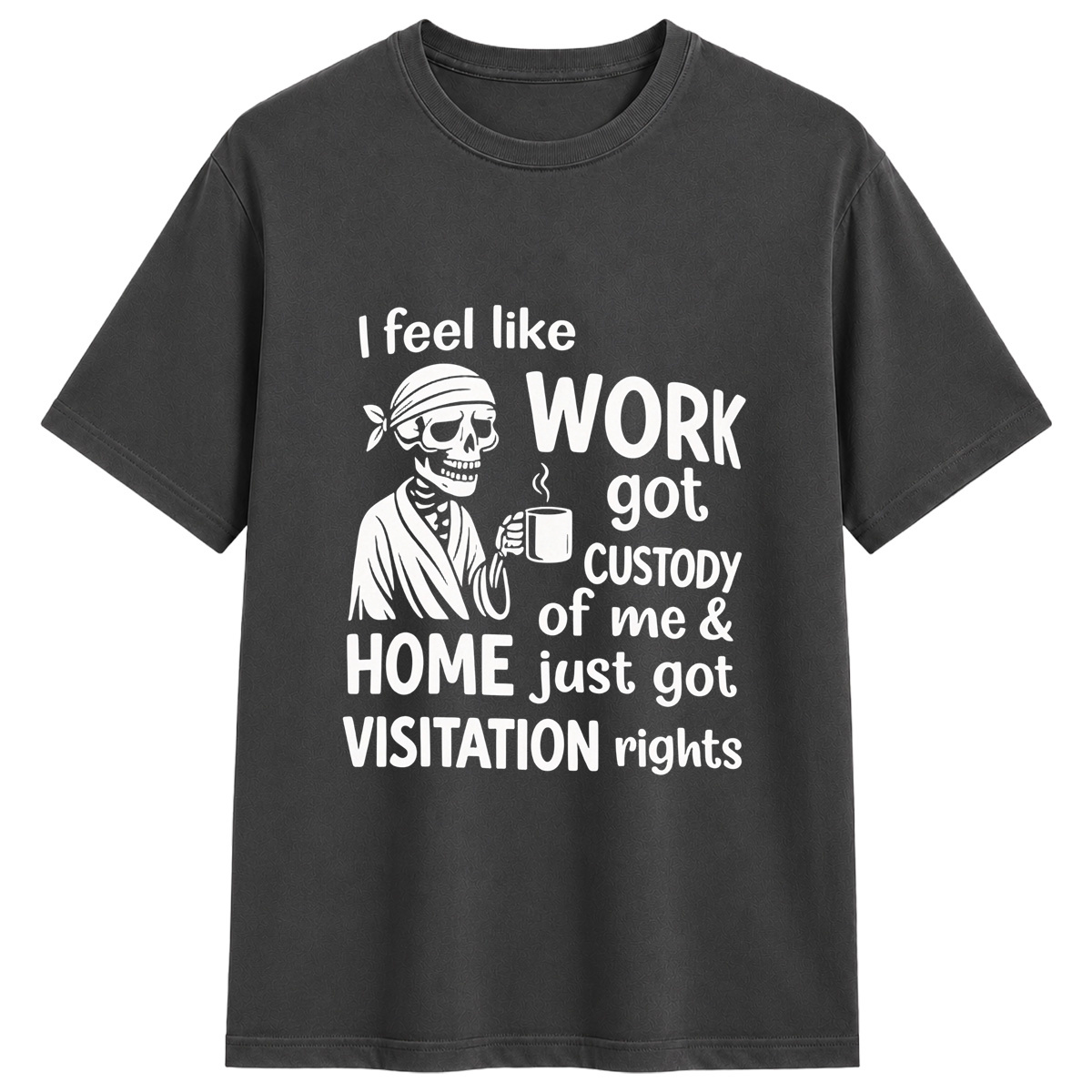 Funny Skeleton Coffee T-Shirt