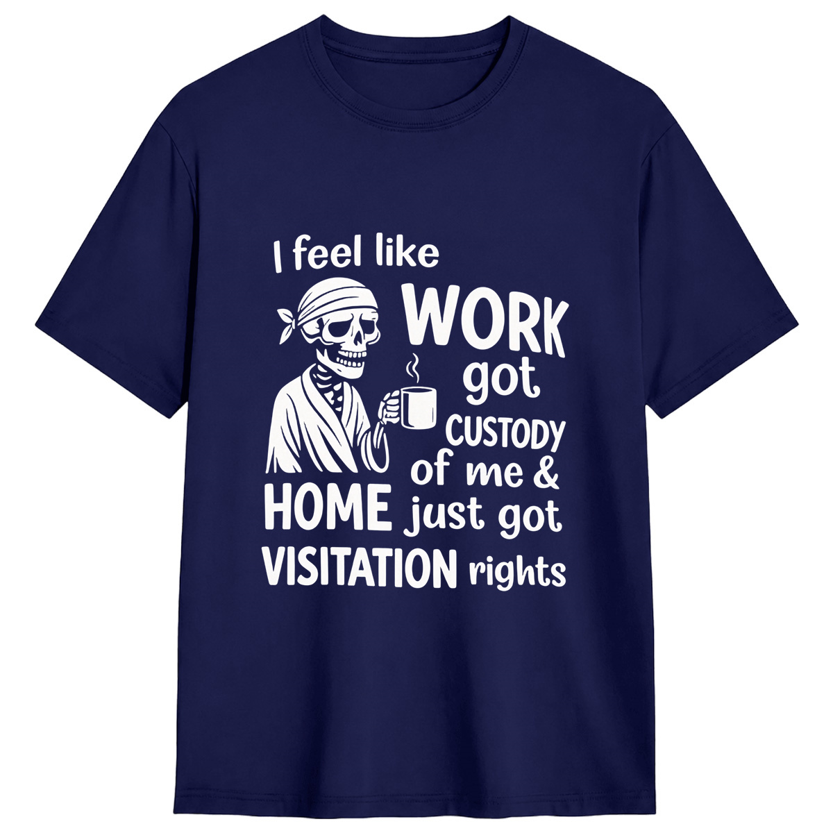 Funny Skeleton Coffee T-Shirt