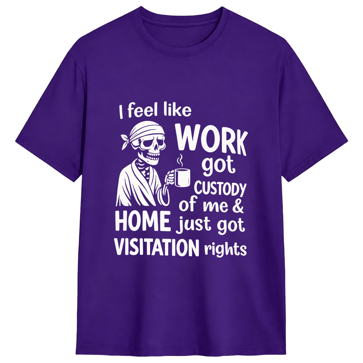 Funny Skeleton Coffee T-Shirt