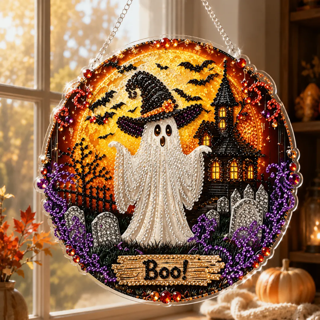 ✨🎃Halloween Pearl Art Hanging Ornament Kit👻